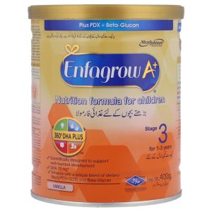 ENFAGROW MILK POWDER VANILLA A+ STAGE 3 TIN 380 GM