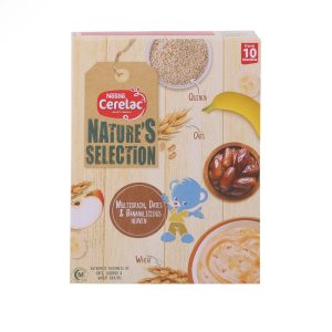 NESTLE CERELAC MULTIGRAIN DATES & BANANA 12 MONTHS 350GM