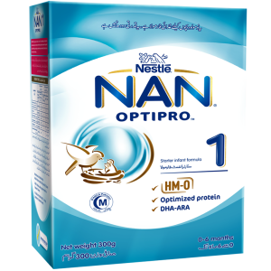 NESTLE MILK POWDER NAN 1 OPTIPRO 300 GM