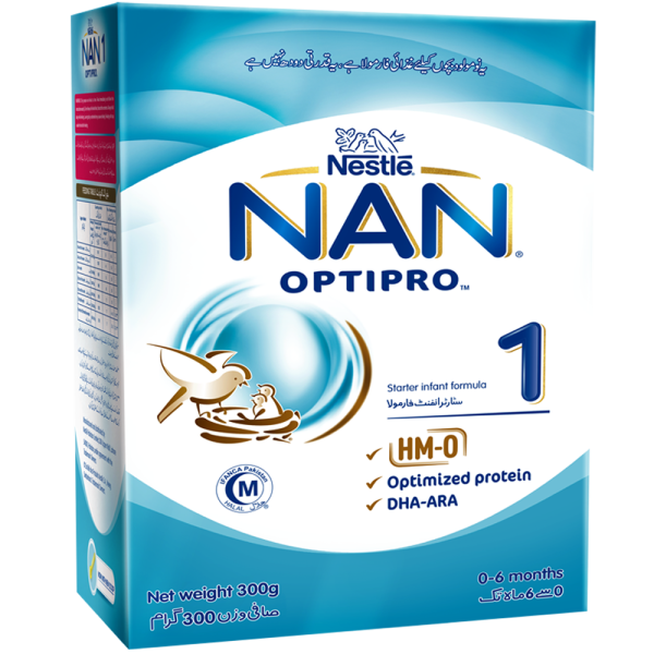 NESTLE MILK POWDER NAN 1 OPTIPRO 300 GM