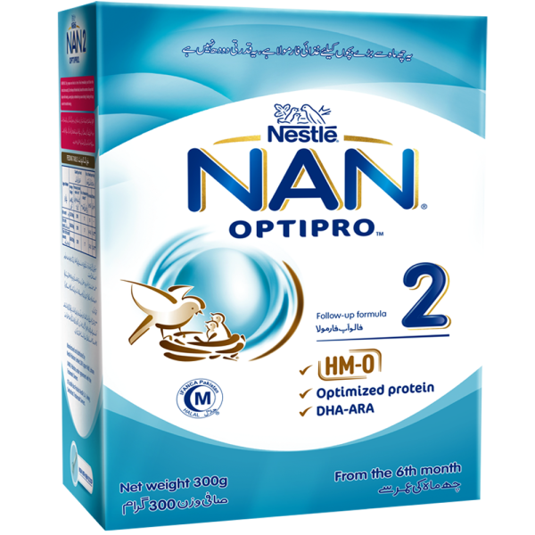 NESTLE MILK POWDER NAN 2 OPTIPRO 300 GM