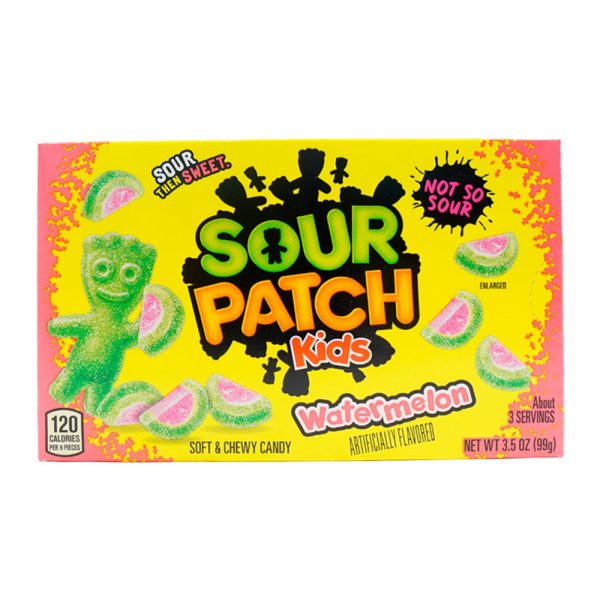 SOUR PATCH KIDS SOFT & CHEWY CANDY WATERMELON 99 GM