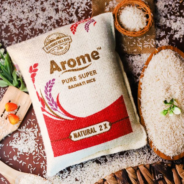 FF AROME SUPER BASMATI RICE NATURAL 2X 2 KG - RED