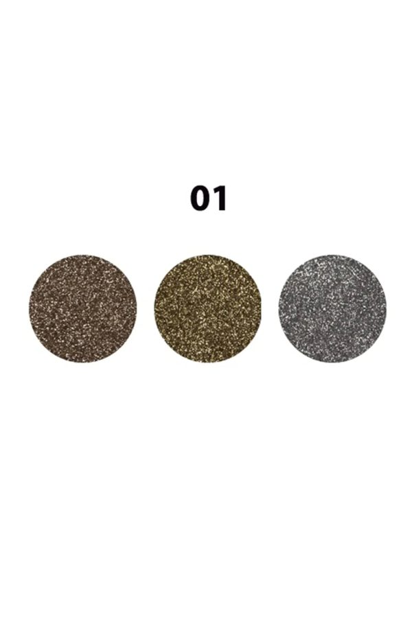 RIVAJ HD PRESSED SPARKLE EYE SHADOW PALETTE 9G